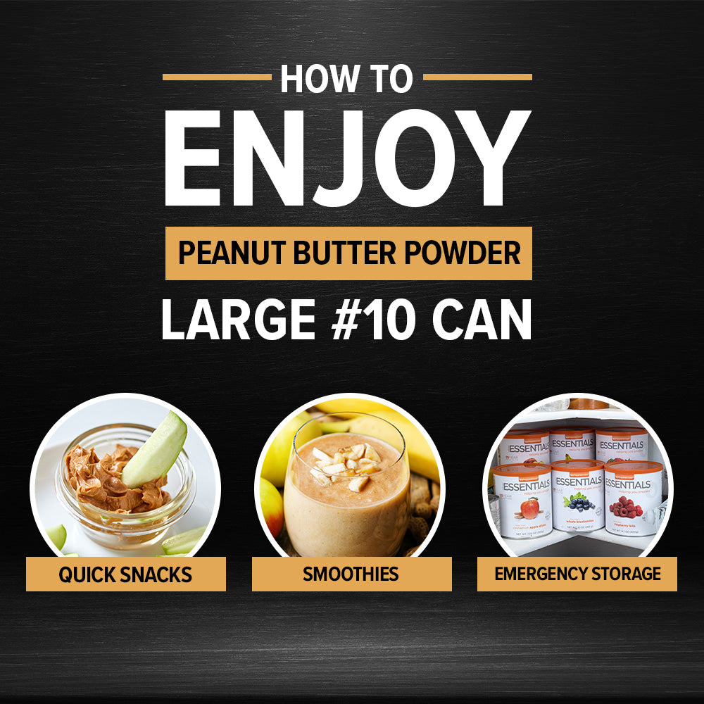 Peanut Butter Powder #10 Can