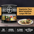 Vegetarian Taco Meat Substitute #10 Can