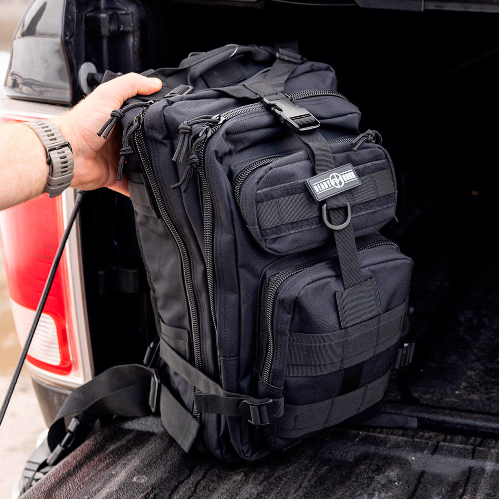black tactical laptop backpack Daypack backpack Closure Type Heavy Duty Tactical Backpack by