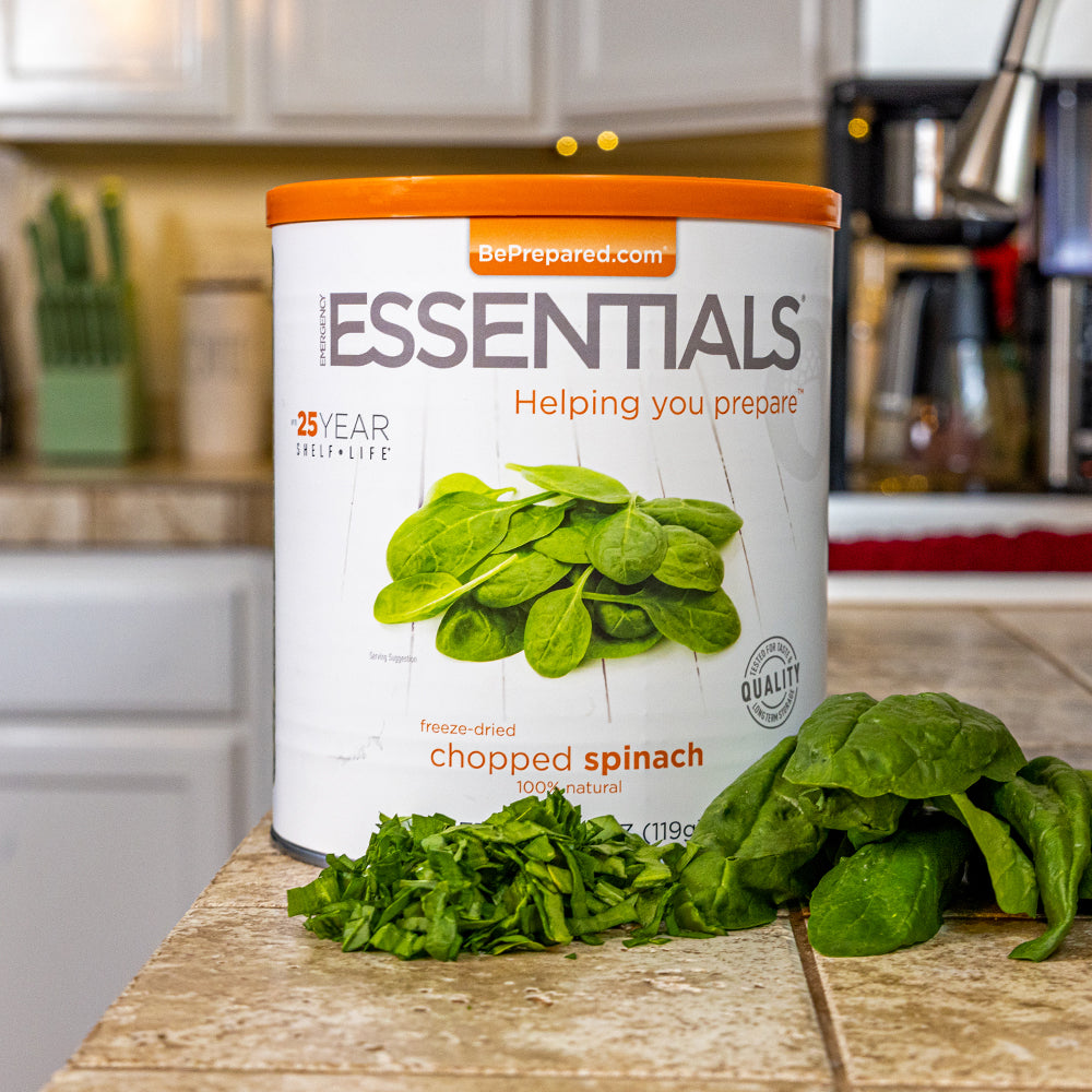 Freeze-Dried Chopped Spinach