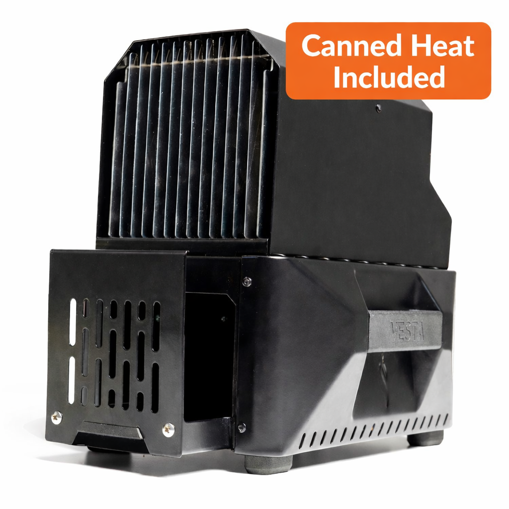 VESTA Indoor Space Heater & Cook Stove (WITH Self-Powered Fan) by InstaFire