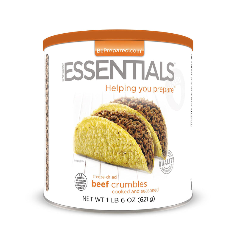 Emergency Essentials® Freeze-Dried Ground Beef (Cooked) (4626449334412) (6675331022988) (7367669776524)
