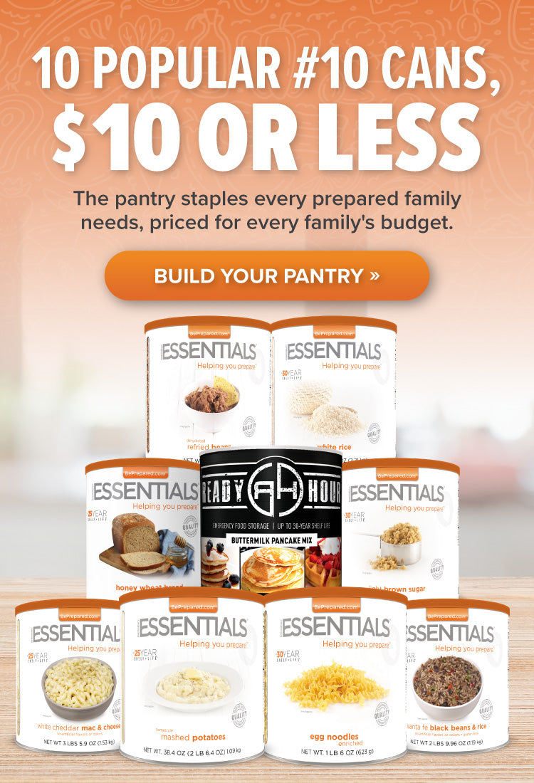 10 Popular #10 Cans for $10 or Less!