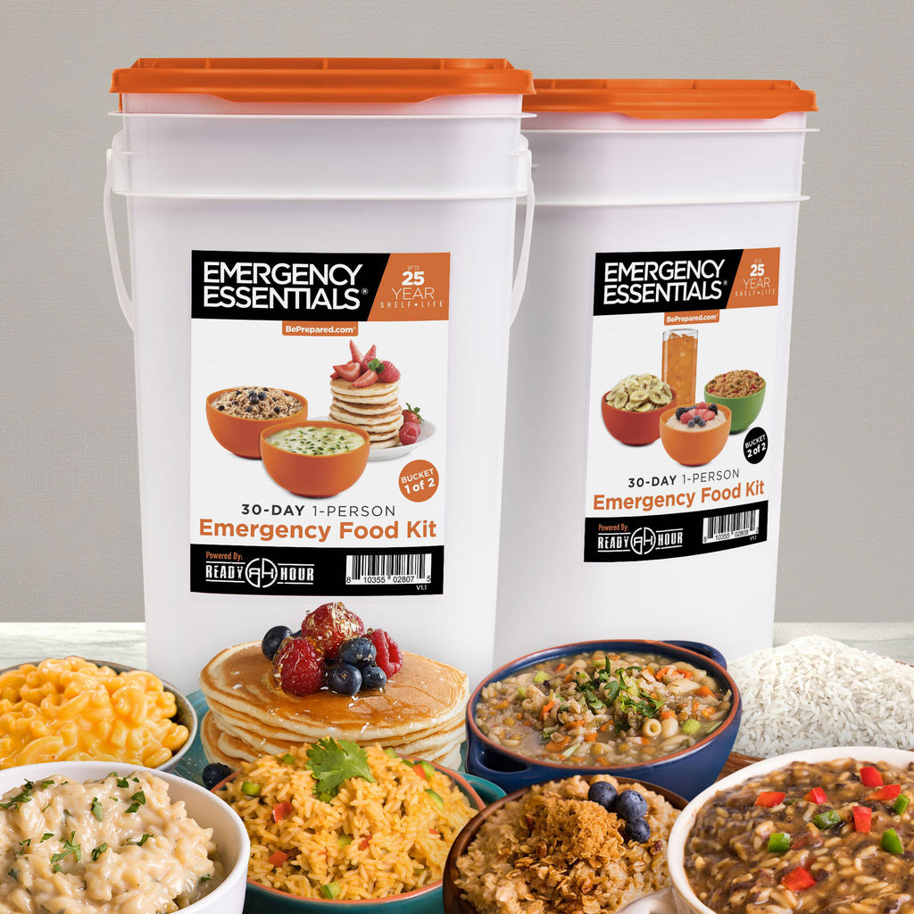 Special 1-Month (30-Day) Emergency Food Kit - Emergency Essentials