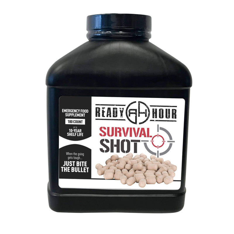 Ready Hour Survival Shot - Emergency Food Supplement (30 day, 180 ct.) - My Patriot Supply (4663503323276)