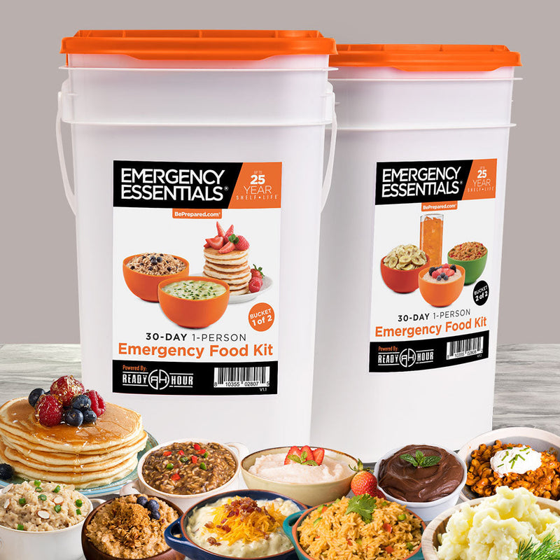 1-Month (30-Day) Emergency Food Kit - Emergency Essentials - SMS Exclusive (6882364358796)