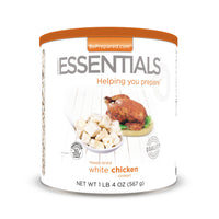 Emergency Essentials® Freeze-Dried Cooked White Chicken Large #10 Can