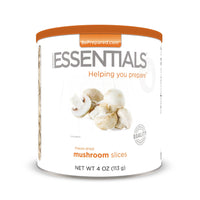 Emergency Essentials® Freeze-Dried Mushroom Slices Large #10 Can