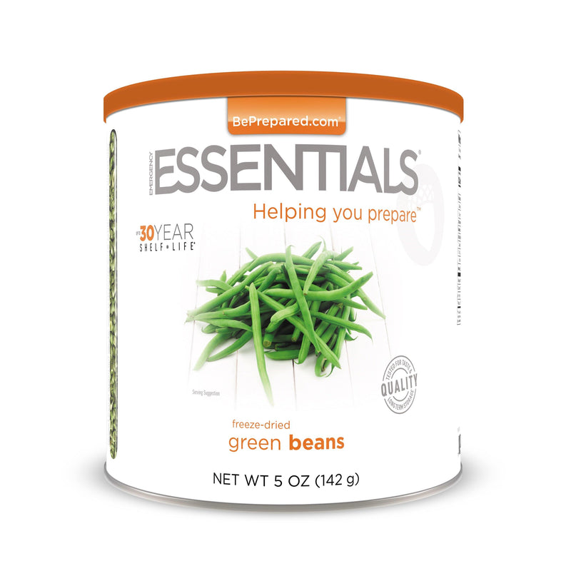Emergency Essentials® Freeze-Dried Green Beans Large Can (4625764057228)