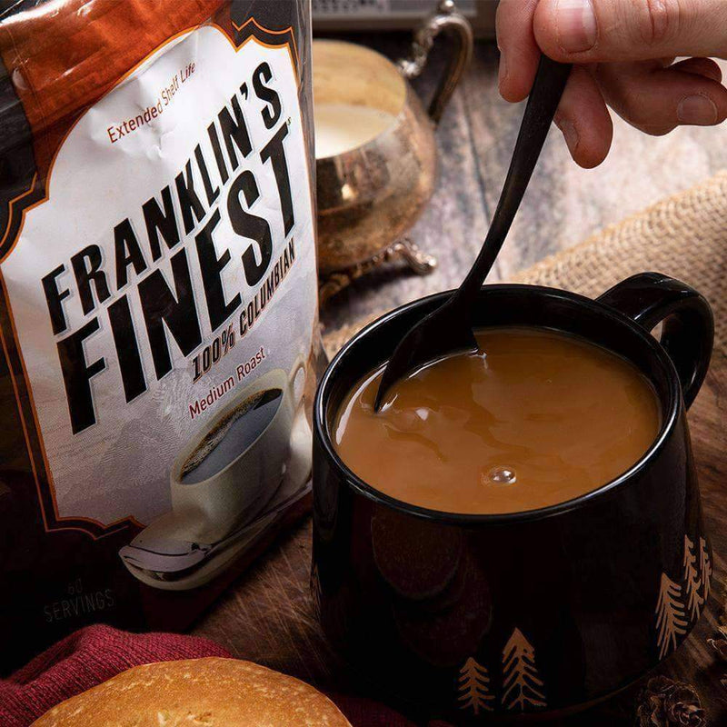Franklin's Finest Survival Coffee (720 servings, 1 bucket) - My Patriot Supply (4663485759628)