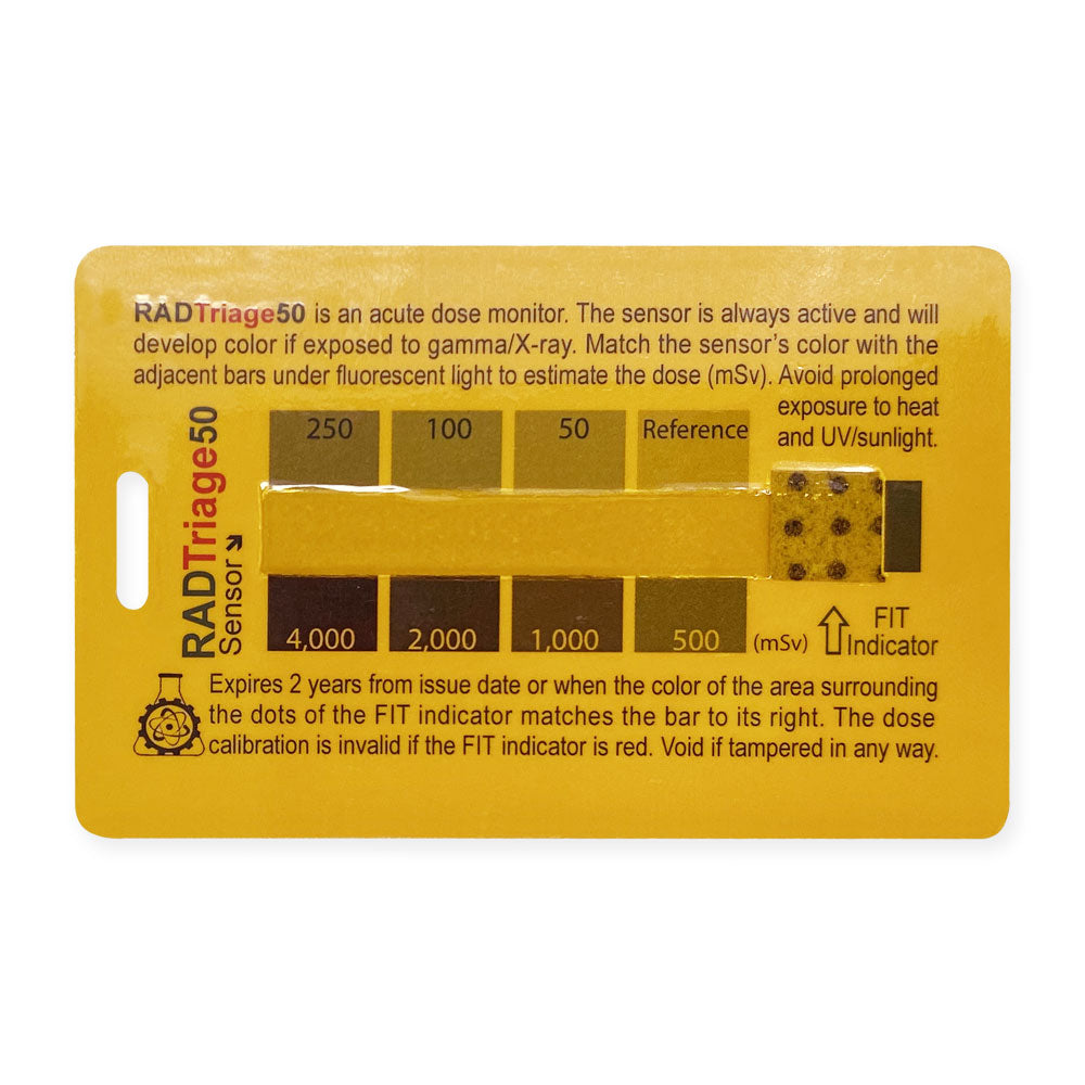 RADTriage50 Personal Radiation Dosimeter (6972459155596)