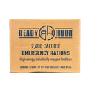 Ready Hour Case Pack:  On-The-Go Emergency Food Ration Bars 2400 Calories (30-Pack) (6677082898572)