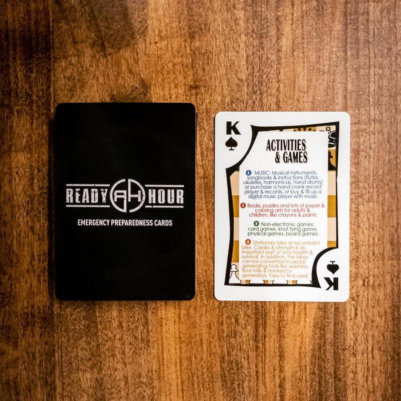 Preparedness Playing Cards by Ready Hour (6763403444364)