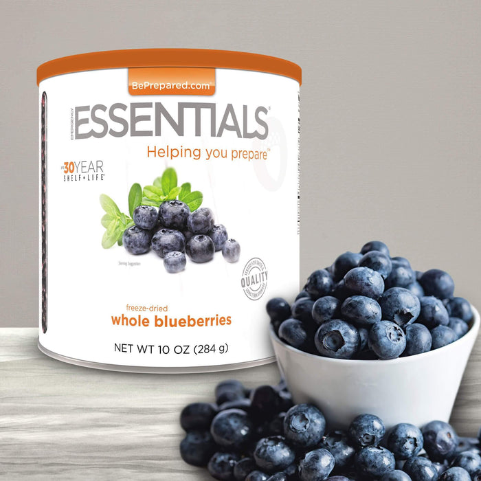 Emergency Essentials® FreezeDried Whole Blueberries Large 10 Can Be