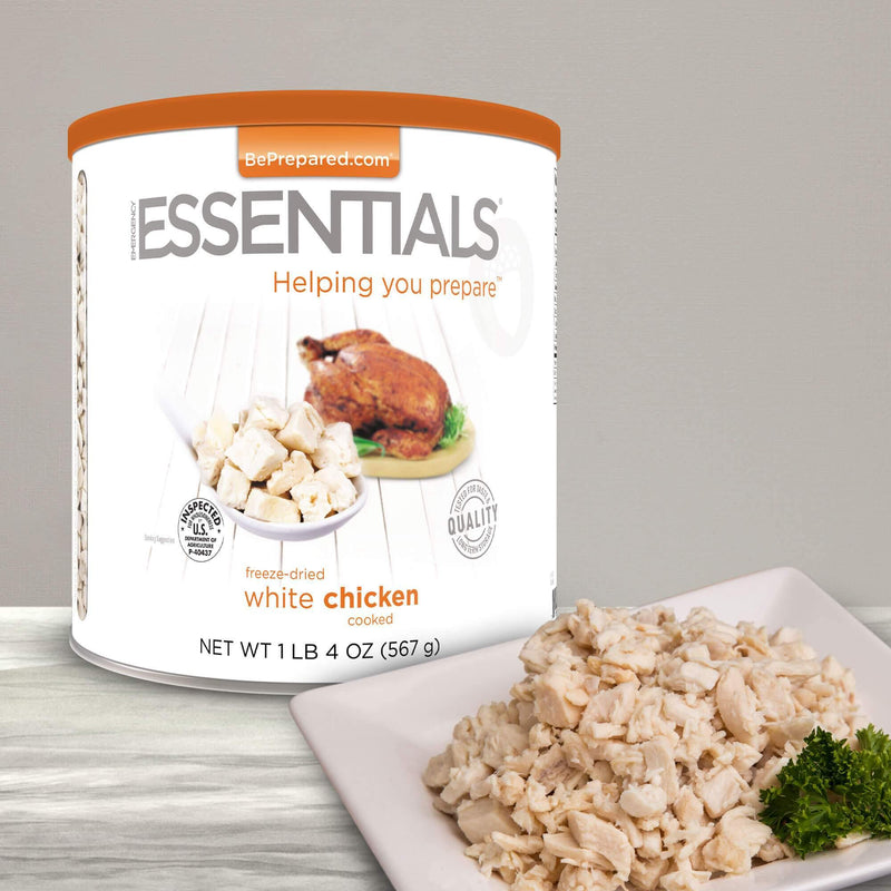 Emergency Essentials® Freeze-Dried Cooked White Chicken (4626450350220)