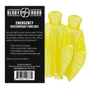 Emergency Poncho (2-pack) by Ready Hour - My Patriot Supply (4663490183308)